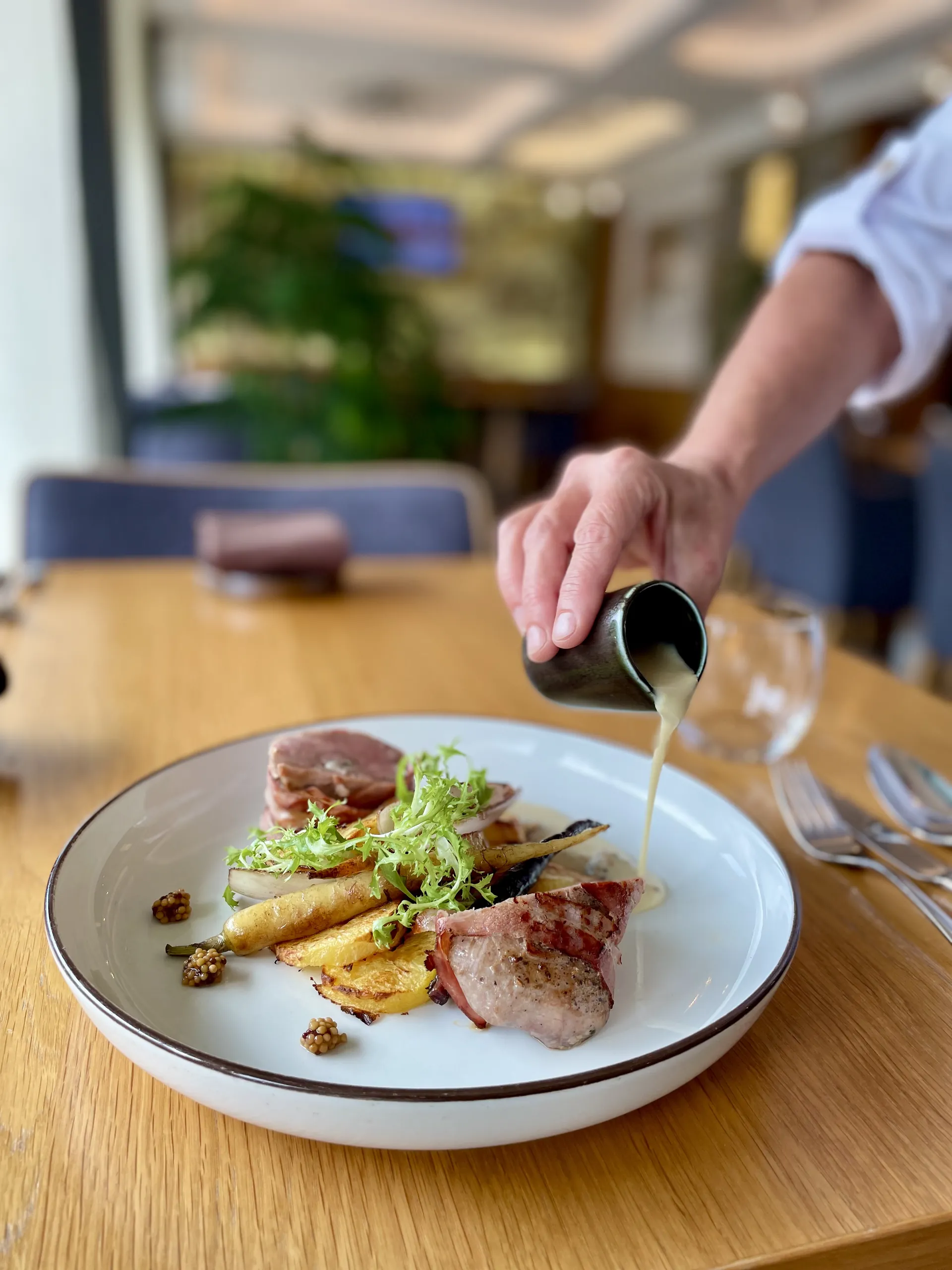 Pohled do restaurace